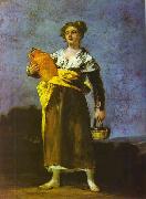 Francisco Jose de Goya Girl with a Jug oil painting on canvas